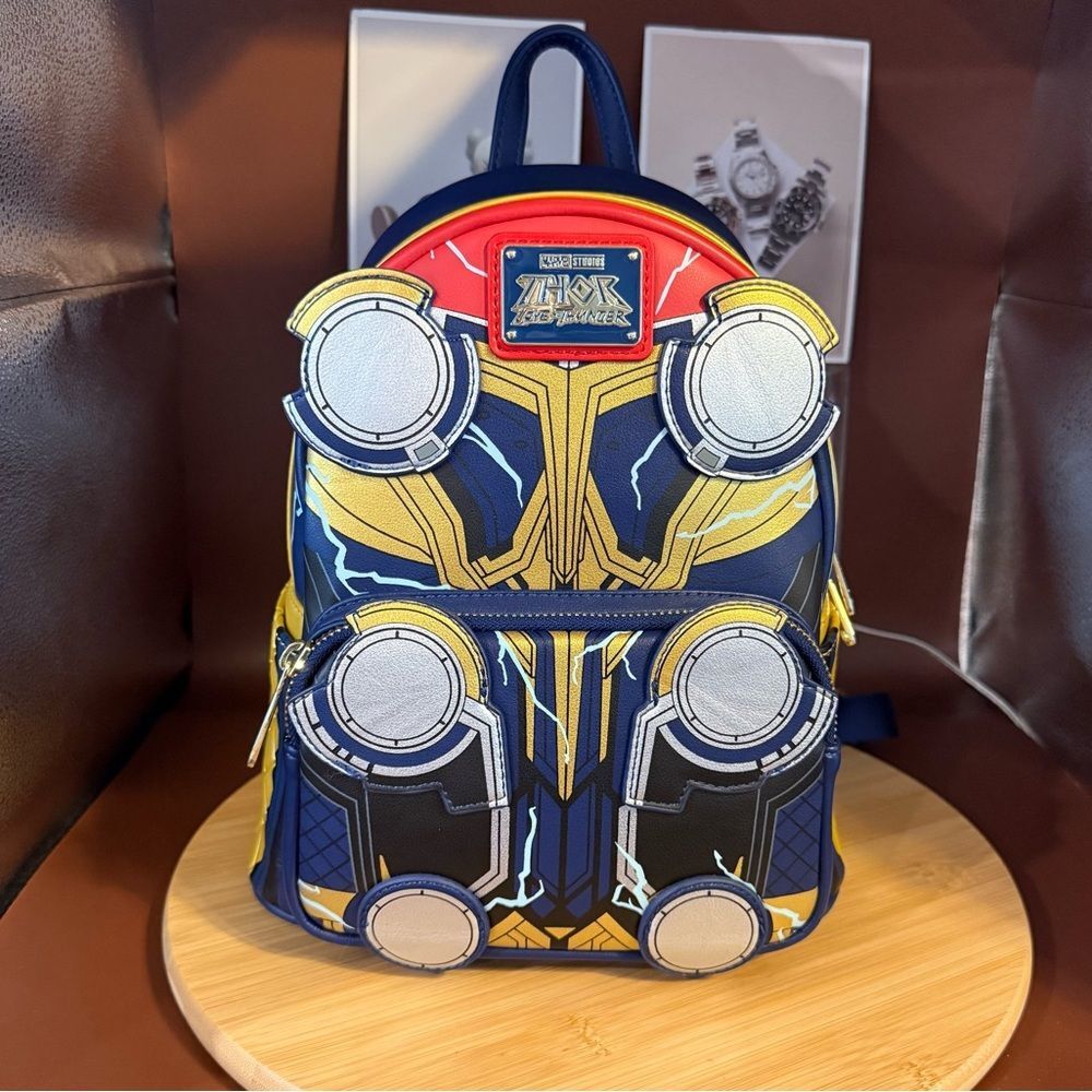 Loungefly Thor Love and Thunder Glow in the Dark Cosplay Mini backpack
